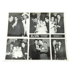 Elvis The Making Of A King Shreveport Louisiana December 1956 BM Studios 1977